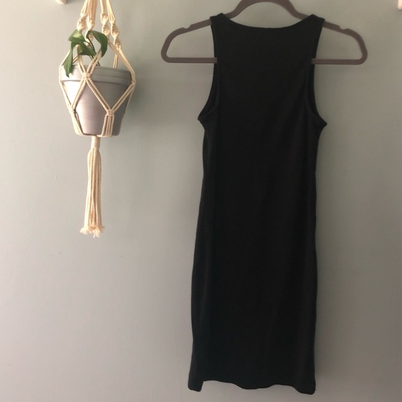 BodyCon Black Cotton Mudd Dress ✵ Summer Dress - Picture 6 of 6